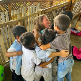 Caitlyn Beasley in Ecuador 