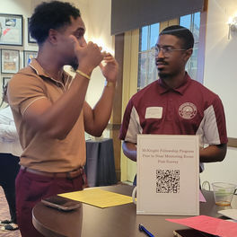 2022 McKnight Inaugural Peer to Near Mentoring Event