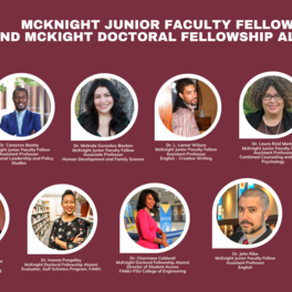 2022 McKnight Inaugural Peer to Near Mentoring Event