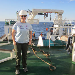 Lauren Gillies, Research Cruise Namibia