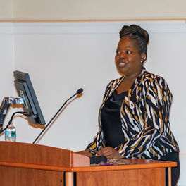 Dr. Adrienne Stephenson, Associate Dean of the Office of Graduate Fellowships and Awards